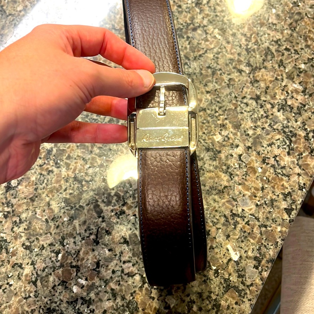 Robert Graham 42 W Reversible Belt brown and Blue
